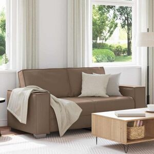 Vidaxl - Loveseat Sofa 180 cm with Cushion Cappuccino Faux leather Vidaxl - Loveseat Sofa 180 cm with Cushion Cappuccino Faux leather