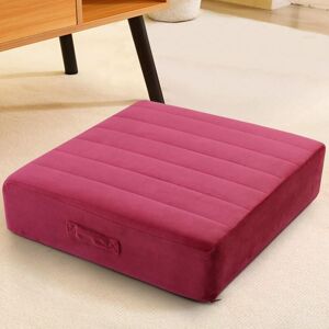 SJQKA Square Floor Cushion for Adults and Kids, Large Meditation Cushion with Thick Foam and Soft Tufted Cover, Washable Big Seating Yoga Cushion, 45cm, SJQKA Square Floor Cushion for Adults and Kids, Large Meditation Cushion with Thick Foam and Soft Tufted Cover, Washable Big Seating Yoga Cushion, 45cm,