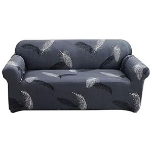 AOUGO Stretch Sofa Cover with Armrests, 1 Seater Sofa Cover, Grey, Universal Elastic Sofa Cover, Custom Fit Sofa Protector (90-140cm) AOUGO Stretch Sofa Cover with Armrests, 1 Seater Sofa Cover, Grey, Universal Elastic Sofa Cover, Custom Fit Sofa Protector (90-140cm)
