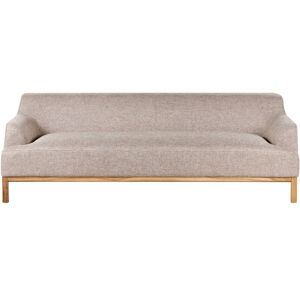 Beliani Sosjo Light Brown 3-Seater Sofa - Sofa Beliani Sosjo Light Brown 3-Seater Sofa - Sofa