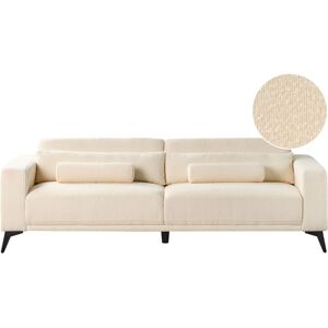 Beliani Ange 3-Seater Adjustable Back Sofa - Sofa Beliani Ange 3-Seater Adjustable Back Sofa - Sofa