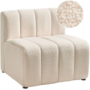 BELIANI Armchair KAGE Boucle Light Beige BELIANI Armchair KAGE Boucle Light Beige