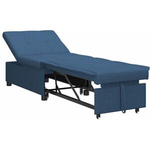Sofa Bed Blue 194 x 67 x 37 cm Fabric Vidaxl Sofa Bed Blue 194 x 67 x 37 cm Fabric Vidaxl