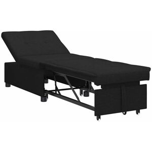 Sofa Bed Black 194 x 67 x 37 cm Fabric Vidaxl Sofa Bed Black 194 x 67 x 37 cm Fabric Vidaxl