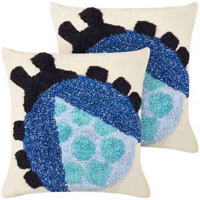 Beliani Model 45 x 45 cm - Decorative Cushions - Multicolour Beliani Model 45 x 45 cm - Decorative Cushions - Multicolour