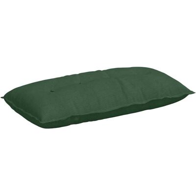 Back Pillow Jungle Green 100 x 50 cm Corduroy Fabric vidaXL Back Pillow Jungle Green 100 x 50 cm Corduroy Fabric vidaXL