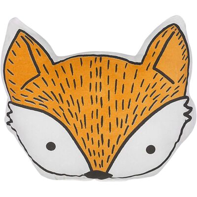 Beliani Kids Cushion Fox Animal - Cushion for Children Beliani Kids Cushion Fox Animal - Cushion for Children