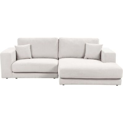 Beliani Lofoten Off-White Fabric Left Hand Corner Sofa - Corner Sofa Beliani Lofoten Off-White Fabric Left Hand Corner Sofa - Corner Sofa