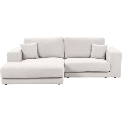 Beliani LOFOTEN Off-White Corner Sofa - Right Hand Beliani LOFOTEN Off-White Corner Sofa - Right Hand