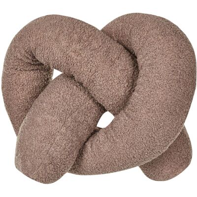 Beliani Brown Teddy Cushion - Cushion Beliani Brown Teddy Cushion - Cushion