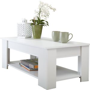 Lift Up Coffee Table White - GFW