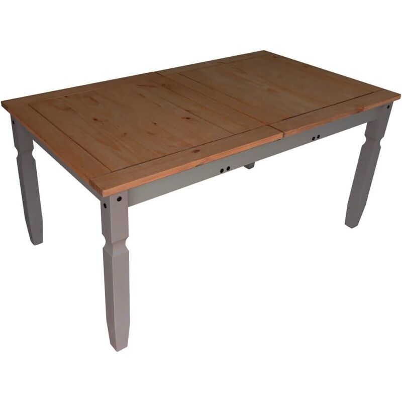 Mercers Furniture - Corona Grey Wax Large Extending Dining Table