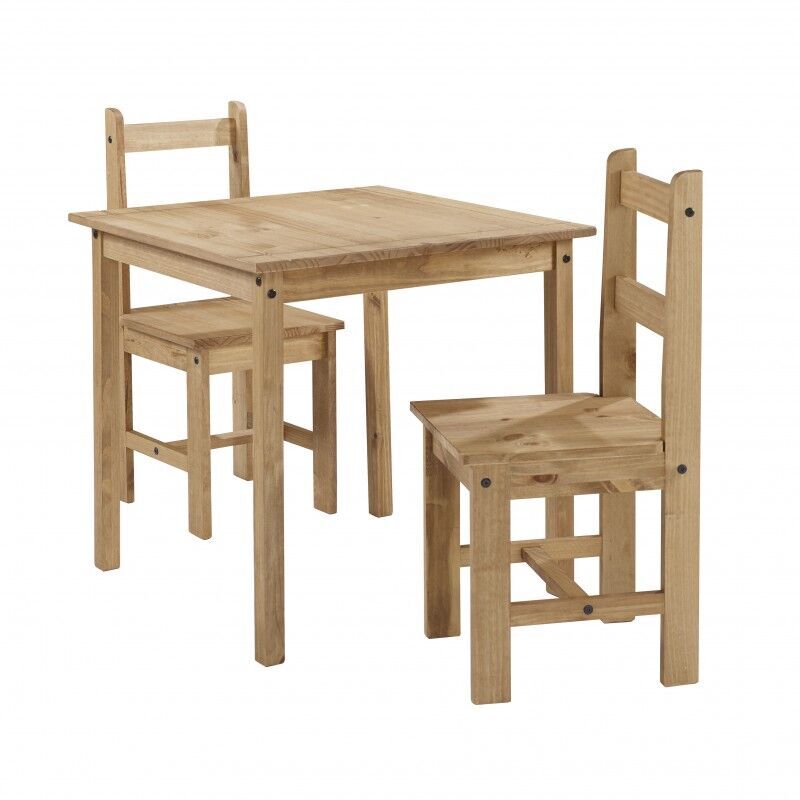 Mercers Furniture - Corona Rio Dining Table & 2 Chairs