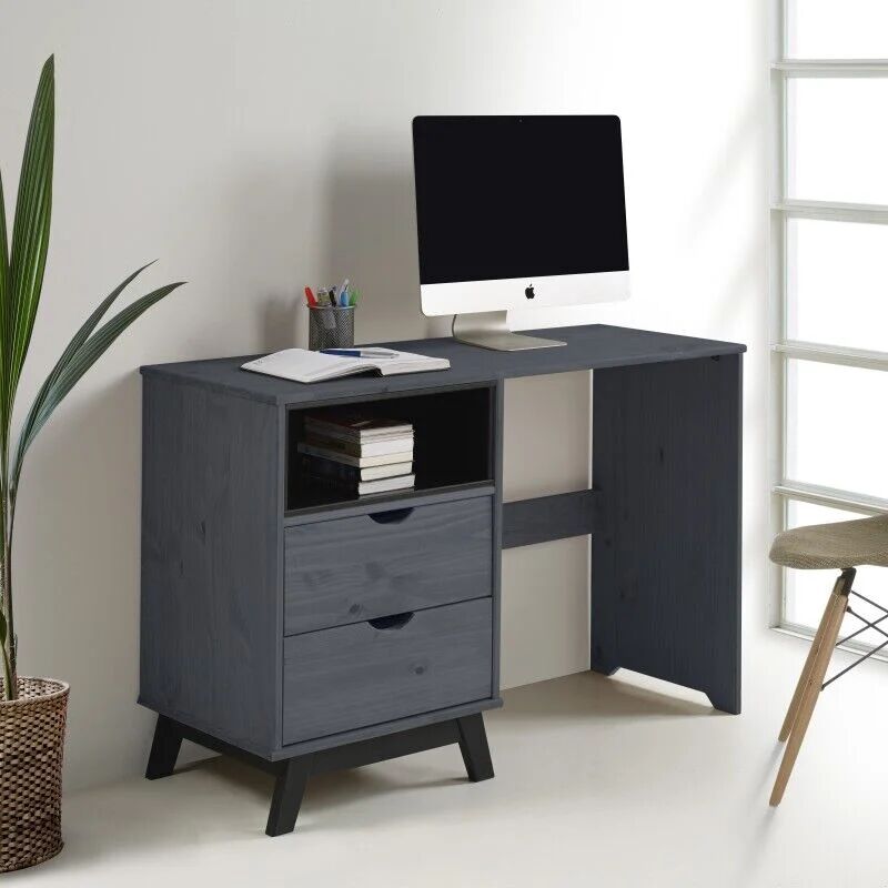 MERCERS FURNITURE Scandian Grey Desk