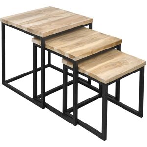 URBN LIVING 3Pc Teak Nesting Tables [822209]]