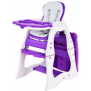 COSTWAY 4-in-1 Baby High Chair Convertible Feeding Chair Baby Dining chair