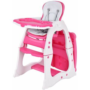 COSTWAY 4-in-1 Baby High Chair Convertible Feeding Chair Baby Dining chair