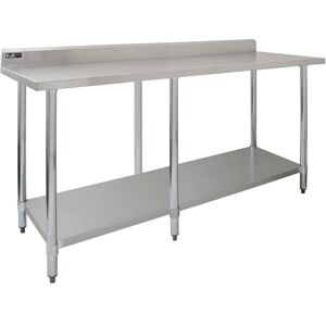 Monster Shop - 7FT Kitchen Work Bench Catering Table Commercial Stainless Steel