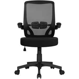 Yaheetech Mesh Office Chair Swivel Desk Chair, Black