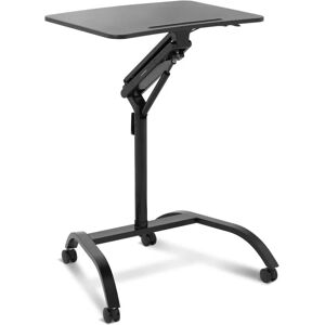 FROMM & STARCK Fromm&starck - Adjustable Laptop Desk Mobile Home Office Computer Table 4 Wheels 89.5cm x 54cm