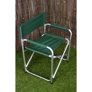 Samuel Alexander - Aluminium & Canvas Directors Garden / Camping Chair - Green