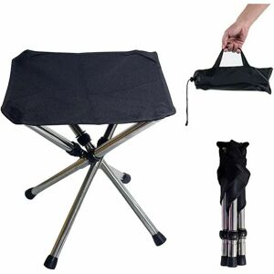 AlwaysH Folding Camping Stool, Portable Camping Chair with Carry Bag, Camping Furniture Fishing Chair, for Travel, Hiking, Camping, Gathering, BBQ,