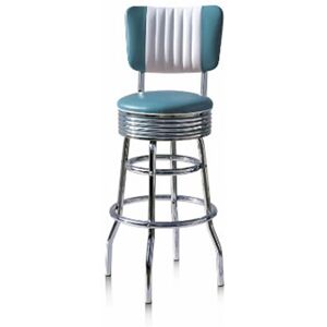 NETFURNITURE Arizona Blue Bar Stool Rest Various Colours - Blue