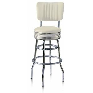 Netfurniture - Arizona Bar Stool Rest Various Colours Off White - Off White