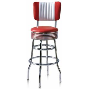 NETFURNITURE Arizona Bar Stool Rest Various Colours Red - Red