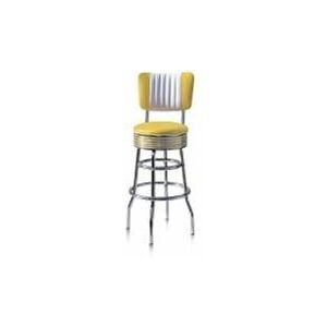 NETFURNITURE Arizona Bar Stool Rest Various Colours Yellow - Yellow