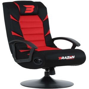 Brazen Gaming Chairs - BraZen Pride 2.1 Bluetooth Surround Sound Gaming Chair - Red