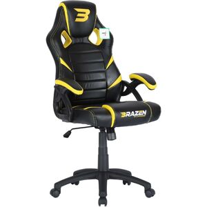 Brazen Gaming Chairs - BraZen Puma pc Gaming Chair - Yellow