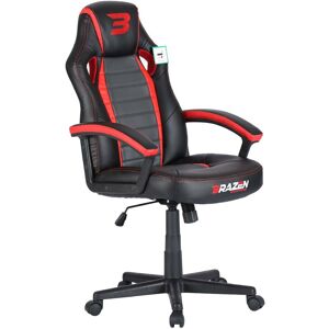 Brazen Gaming Chairs - BraZen Salute pc Gaming Chair - Red