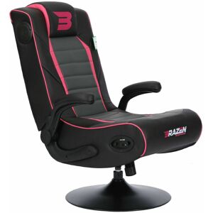 Brazen Gaming Chairs - BraZen Serpent 2.1 Bluetooth Surround Sound Gaming Chair - Pink