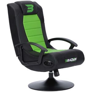 BRAZEN GAMING CHAIRS BraZen Stag 2.1 Bluetooth Surround Sound Gaming Chair - Green