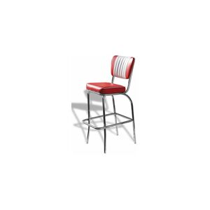 NETFURNITURE Chicago Bar Stool Choose From Available Colours Ruby - Ruby