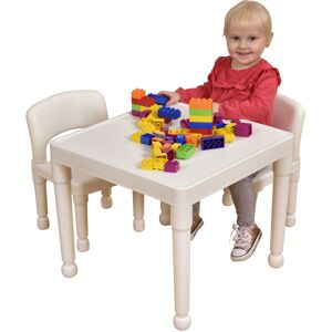 Liberty House Toys - Children's White Table & 2 Chairs Set