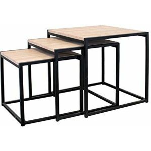 The Home Deco Factory - cmp Paris HD3845 Coffee table Square shape 4leg(s) coffee/side/end table