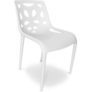 Privatefloor - Sitka Design Chair White pvc, pp - White