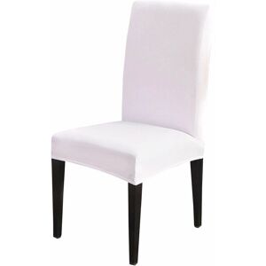 Langray - Dining Chair Covers High Back Polyester Spandex Elastic Dining Chair Slipcovers Protector Kitchen Chair Seat Covers, Washable & Removable