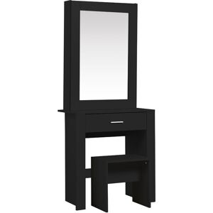 Birlea - Evelyn 1 Drawer Sliding Mirror Dressing Table Black