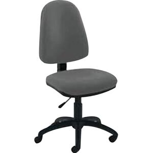 Lincoln - Deluxe High Back Operator Chair Charcoal - Charcoal