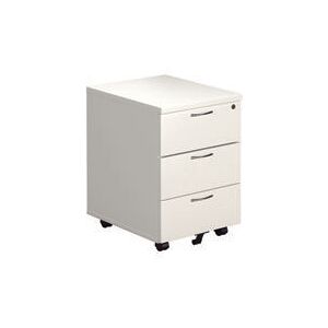 Jemini - 3 Drw Mob Ped White