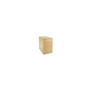 Q-connect - Serrion Desk High Ped D600 Oak - KF74111