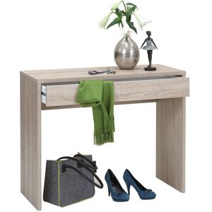 Berkfield Home - fmd Desk with Wide Drawer 100x40x80 cm Oak