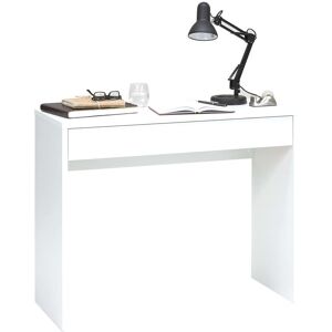 Berkfield Home - fmd Desk with Wide Drawer 100x40x80 cm White