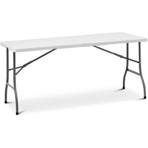 ROYAL CATERING Folding Table Plastic Foldable Table Indoor/Outdoor White 1,520x700x740mm 150kg