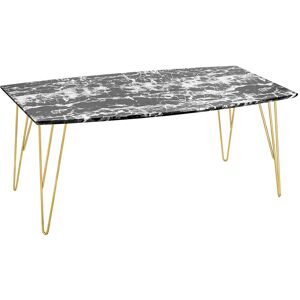 Lpd Furniture - Fusion Coffee Table Black Marble