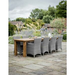 Garden Trading - St Mawes Refectory Dining Table Large Wooden Teak 10 Seater