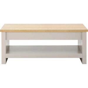 GFW Lancaster Lift Up Coffee Table Grey